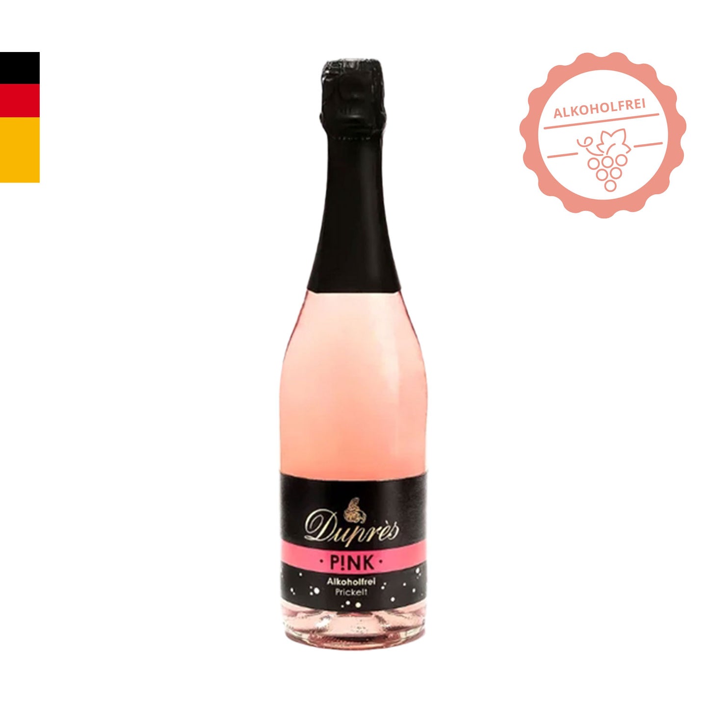 Duprès Pink Secco Alkoholfrei feinherb/fruchtig