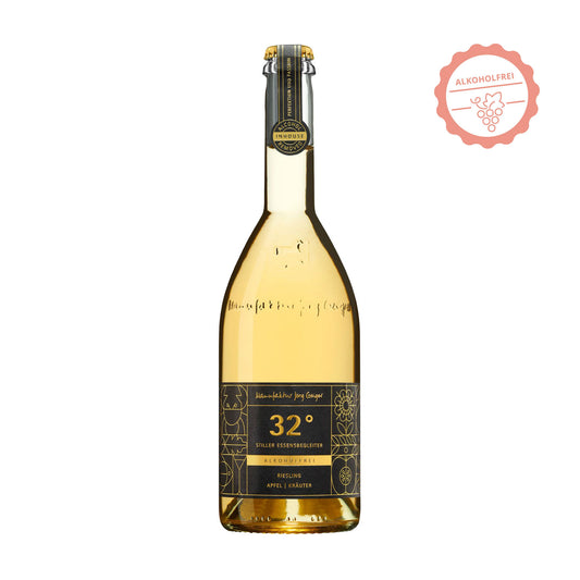 Jörg Geiger 32 Grad Riesling Apfel & Kräuter herb fruchtig Alkoholfrei