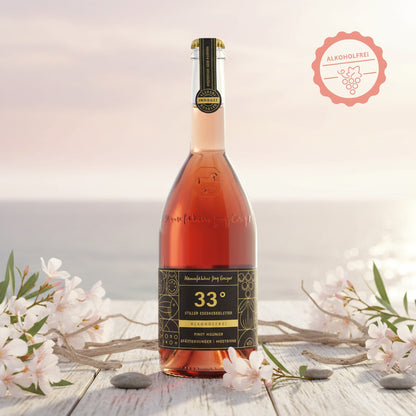 Jörg Geiger 33 Grad  Pinot Meunier Spätburgunder Mostbirne herb fruchtig Alkoholfrei