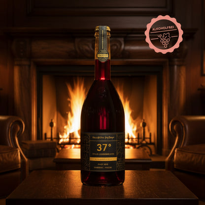 Jörg Geiger 37 Grad  Pinot Noir Himbeere Kirsche herb fruchtig Alkoholfrei