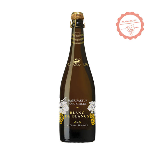 Jörg Geiger Blanc de Blancs mit Chardonnay Alkoholfrei herb