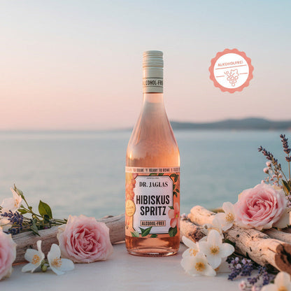Dr. Jaglas Hibiskus Spritz feinherb Ready to Drink Alkoholfrei