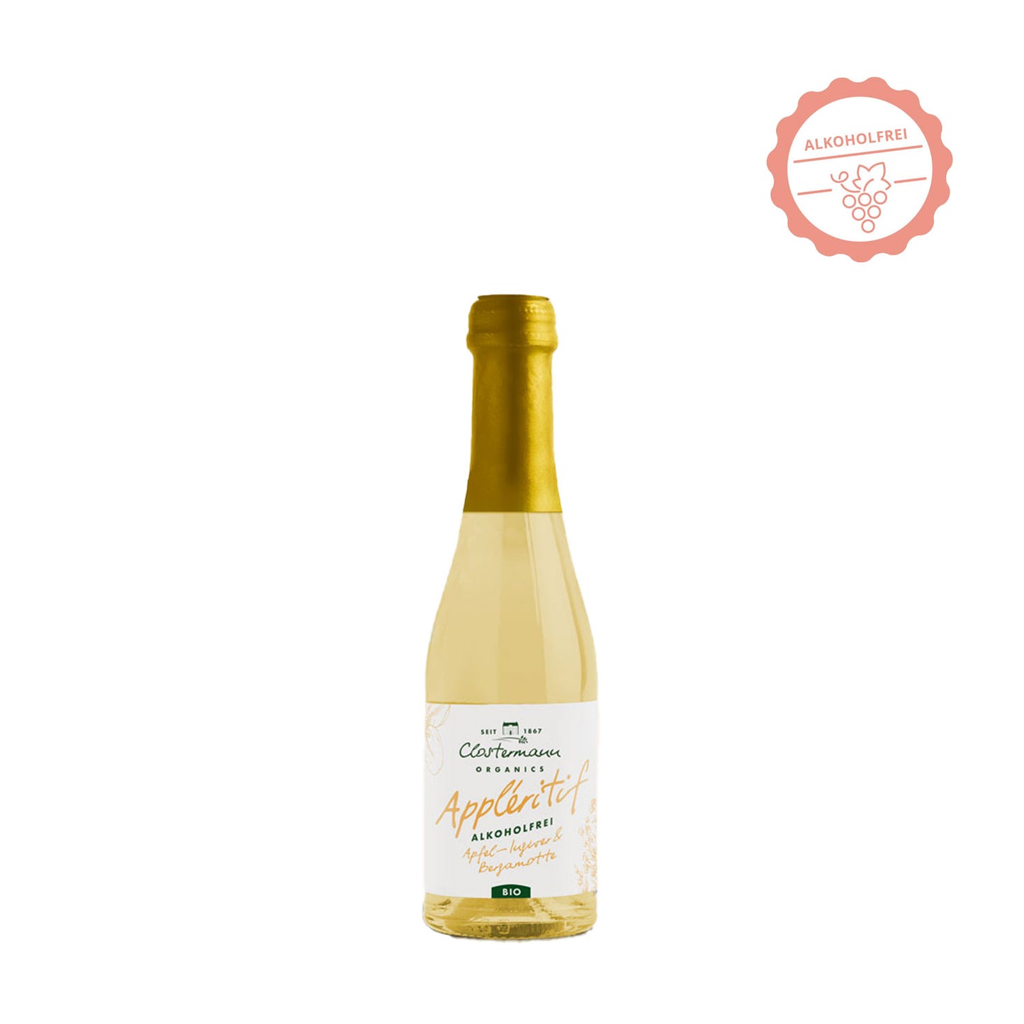 Clostermann Appléritif Salz-Pomeranze & Wacholder Alkoholfrei Piccolo