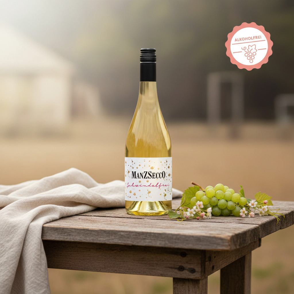 ManzSecco „Schwindelfrei“ Alkoholfrei feinherb