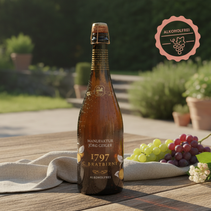 Jörg Geiger Birnenschaumwein Alkoholfrei