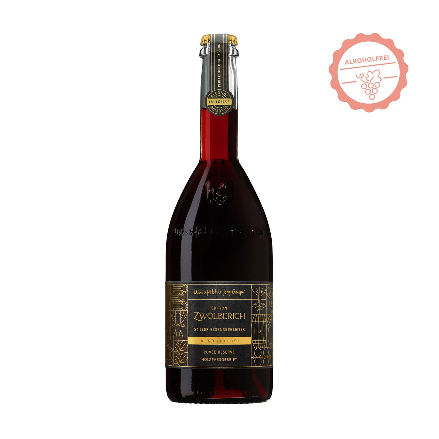 Jörg Geiger Edition Zwölberich Cuvée Reserve herb Alkoholfrei