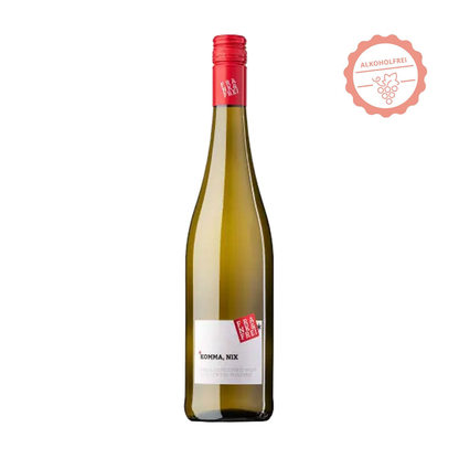 Frank & Frei Komma, Nix Secco Cuvée Bianco trocken Alkoholfrei